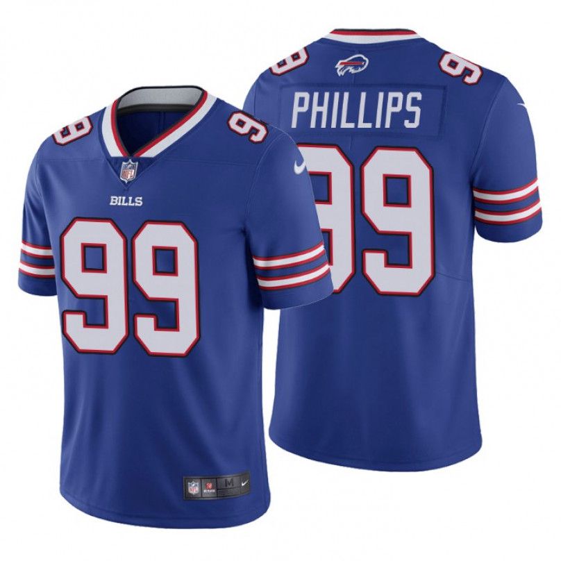 Men Buffalo Bills #99 Harrison Phillips Nike Royal Limited NFL Jersey